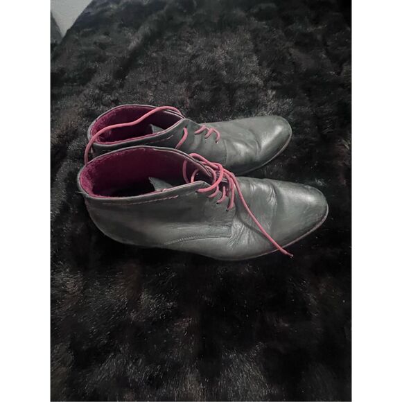 LASOCKI CASUAL MEN SHOES SIZE 43 10 Chukka boot leather lace up - Picture 1 of 5